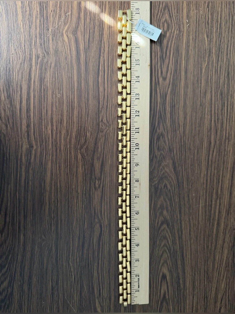 RARE NWT J.Crew Gold Flat-Link Necklace